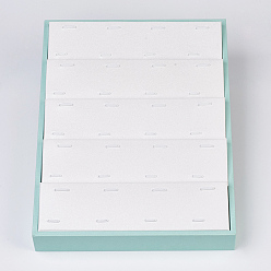 (52) Непрозрачная лаванда Pu кожаные подвески, с доской, прямоугольные, разноцветные, 22x3.9x27.5 см