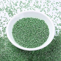 (DB1844) Duracoat Galvanized Dark Mint Green MIYUKI Delica Beads, Cylinder, Japanese Seed Beads, 11/0, (DB1844) Duracoat Galvanized Dark Mint Green, 1.3x1.6mm, Hole: 0.8mm, about 2000pcs/bottle, 10g/bottle