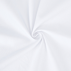 Blanc 1.5 mètres de tissu en coton, artisanat de bricolage, accessoires du vêtement, blanc, 1520x1mm