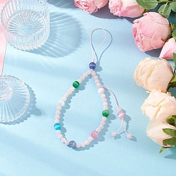 Прозрачный Ремешки для мобильных телефонов «кошачий глаз», с нейлоновой нитью, прозрачные, 207 мм