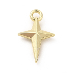 Light Gold Стойки подвески обшивки сплава, без кадмия и без свинца, звезды прелести, золотой свет, 15.5x10x3 мм, отверстие : 1.2 мм