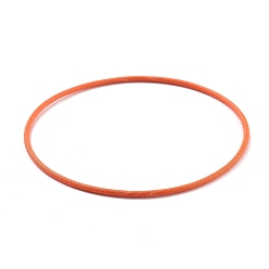 Коралловый Железные пружинные цепи растягивающиеся браслеты, гитарные струны браслеты катушки для женщин мужчин, коралл, 0.15 см, внутренний диаметр: 2-3/8 дюйм (6 см)