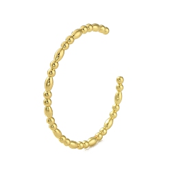 Real 18K Gold Plated Brass Cuff Bangles, Long-Lasting Plated, Lead Free & Cadmium Free, Real 18K Gold Plated, Inner Diameter: 2-1/4 inch(5.6cm)