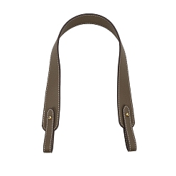 Верблюжий ПУ кожа широкие плечевые ремни для сумки, с железной шаровой головкой, для замены корзины для мешков аксессуары, верблюжие, 66.5x3.25x0.35 см