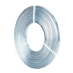 Silver BENECREAT Aluminum Wire, Flat Craft Wire, Bezel Strip Wire for Cabochons Jewelry Making, Silver, 3x1mm, about 5m/roll