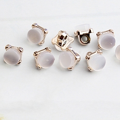 Круглые Кнопки пластиковых хвостовиков, cmолой, для аксессуаров для одежды, круглые, 8 мм