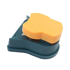 Прусский Синий Угловой дырокол из АБС-пластика для скрапбукинга и поделок из бумаги, с 304 вывод из нержавеющей стали, бумажные формочек, берлинская лазурь, 69x60x45 мм