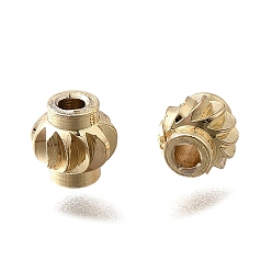 Золотой Латунные бусины, долговечный, фонарь, золотые, 5x4.8x4.8 мм, отверстие : 1.6 мм