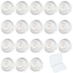 Серебро 925 орехи из стерлингового серебра, с печатью 925, серебряные, 5.5x4 мм, отверстие : 0.8 мм, 10 пар / коробка