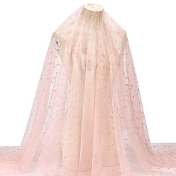 Pink Нейлоновая кружевная ткань, цветочным узором, аксессуары, розовые, 1810x0.3 мм, 2 ярдов/шт.