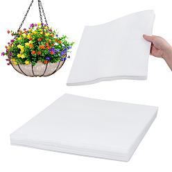 Белый Квадратный цветочный водопоглощающий хлопок, принадлежности для составления цветочных композиций, белые, 282x315x1.5 мм, 10 шт / пакет