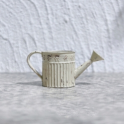 Аквамарин Мини-модель лейки из сплава, аксессуары для кукольного домика с микро-ландшафтом, притворяясь опорными украшениями, аквамарин, 45x20 мм