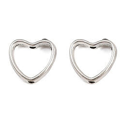 Античное Серебро Тибетский стиль сплава шарика кадра, сердце, античное серебро, 11x11.5x3 мм, внутренний диаметр: 7.5x9 мм