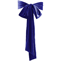 Темно-Синий Эластичные повязки для упражнений Velet, аксессуары для волос для женщин и девочек, темно-синий, 2480x90~100x1 мм