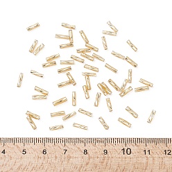 Goldenrod Glass Twist Bugles Seed Beads, Goldenrod, about 6mm long, 1.8mm in diameter, hole: 0.6mm, about 10000pcs/bag. Sold per package of one pound