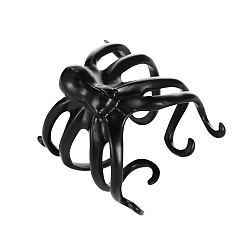 Черный Широкие манжеты из сплава на Хэллоуин, осьминог, чёрные, регулируемый