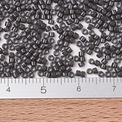 (DB2368) Duracoat Opaque Dyed Charcoal MIYUKI Delica Beads, Cylinder, Japanese Seed Beads, 11/0, (DB2368) Duracoat Opaque Dyed Charcoal, 1.3x1.6mm, Hole: 0.8mm, about 10000pcs/bag, 50g/bag