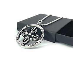 Нержавеющая Сталь Цвет Тибетский крест ваджра-кулон в титановой стали, винтажная шестисложная мантра