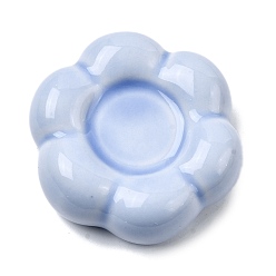 Васильковый Украшения для витрин с цветами из фарфора, для украшения рабочего стола домашнего офиса, васильковый, 46.5x49.5x18.5 мм