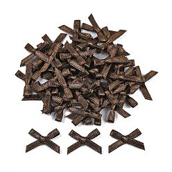 Кокосово-Коричневый Аксессуары из полиэстера, бантом, кокосового коричневый, 16x19x3 мм