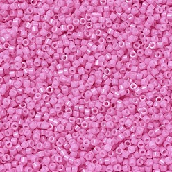 (DB1371) Dyed Opaque Carnation Pink MIYUKI Delica Beads, Cylinder, Japanese Seed Beads, 11/0, (DB1371) Dyed Opaque Carnation Pink, 1.3x1.6mm, Hole: 0.8mm, about 2000pcs/bottle, 10g/bottle