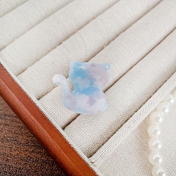 Васильковый Заколки для волос с когтями из ацетата целлюлозы (смола), аксессуары для волос для девочек и женщин, васильковый, 25x22 мм