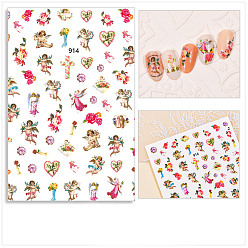 Planet Наклейки наклейки для ногтей, самоклеящийся, для украшения ногтей, узор юпитера, 10x8 см