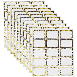 Разноцветный ПВХ самоклеющиеся наклейки, английское название самоклеящейся этикетки, прямоугольные, красочный, 275x240x0.1 мм