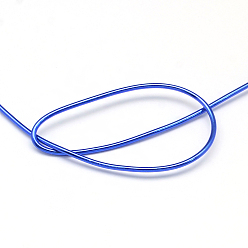 Royal Blue Round Aluminum Wire, Flexible Craft Wire, for Beading Jewelry Doll Craft Making, Royal Blue, 17 Gauge, 1.2mm, 140m/500g(459.3 Feet/500g)