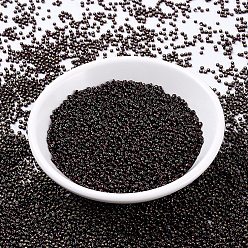 (RR2428) Silverlined Extra Dark Smoky Amethyst Миюки круглые бусины рокайль, японский бисер, 11/0, (rr 2428) серебристый экстра темный дымчатый аметист, 11/0, 2x1.3 мм, Отверстие : 0.8 мм , около 5500 шт / 50 г