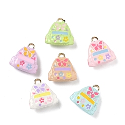 Bag Сплав эмали прелести, золотые, пакет, 14.5x14x6 мм, отверстие : 1.4 мм