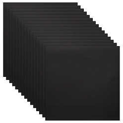 Black Laser Dimming Paper, Laser Engraving Test Focus Paper, Square, Black, 26x26x0.02cm