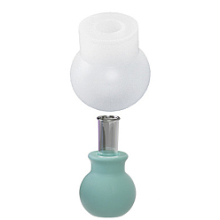 Белый Силиконовые вазы своими руками, формы для литья смолы, инструменты для производства глиняных ремесел, белые, 5.8x6.5 см