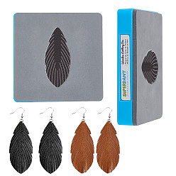 Перо 1 шт. штампы для резки дерева, Со сталью, для diy scrapbooking / фотоальбом, декоративная тисняющая бумажная карточка, изготовление изделий из кожи, перо рисунок, 100x100x9 мм