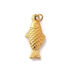 Креветка 304 подвески из нержавеющей стали, ионное покрытие (ip), Тема океана, реальный 18 k позолоченный, креветка, 20.5x9x3.5 мм, отверстие : 2.5 мм