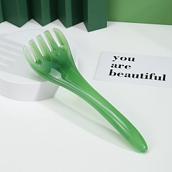 Зеленый лайм Смоляные массажные палочки, массажные инструменты, гуа-ша соскабливающая палочка, зеленый лайм, 160x50 мм