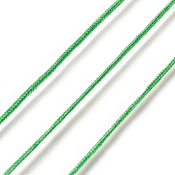 Green 50 Yards Nylon Chinese Knot Cord, Nylon Jewelry Cord for Jewelry Making, Green, 0.8mm