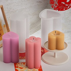 Flower Candle  Silicone Molds, For Candle Making, Flower, 6.1x6.1x8.3cm