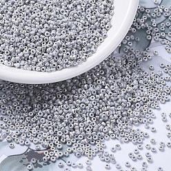 (RR4558) Лабрадор Матовый Миюки круглые бусины рокайль, японский бисер, 11/0, (р-р 4558) лабрадор матовый, 2x1.3 мм, Отверстие : 0.8 мм , около 5500 шт / 50 г