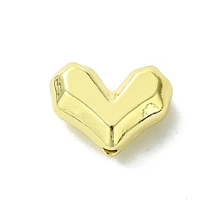 Golden Alloy Beads, Heart, Golden, 9x12x5.5mm, Hole: 1.6mm