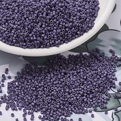 (DB2293) Matte Opaque Glazed Lupine MIYUKI Delica Beads, Cylinder, Japanese Seed Beads, 11/0, (DB2293) Matte Opaque Glazed Lupine, 1.3x1.6mm, Hole: 0.8mm, about 100000pcs/500g