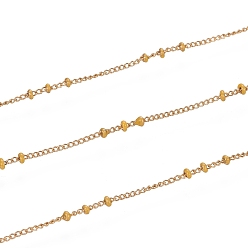 (932FM) Темно-синий аква-матовый с подкладкой Ионное покрытие (ip) 304 бордюрные цепи из нержавеющей стали, спутниковые сети, с эмалью и катушкой, пайки, долговечный, реальный 18 k позолоченный, темно-золотистые, 1.5x1x0.1 мм, около 32.8 футов (10 м) / рулон