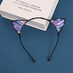 Кварц Резинки для волос из натурального кварца, резинки для волос с кошачьими ушками, для женщин девушек, 160x156x50 мм