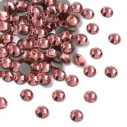 70030 Rose Peach Камни preciosa® crystal hotfix с плоской основой, чешский хрусталь, круглый(438 11 612 шатон роза вива 12 ®), 70030 розово-персиковый, ss 8 (2.3~2.5 мм)