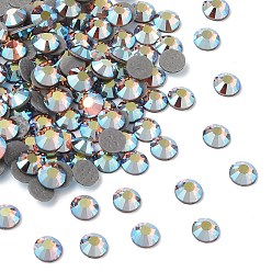 10330 200 Lt.Col.Topaz AB Камни preciosa® crystal hotfix с плоской основой, чешский хрусталь, круглый(438 11 612 шатон роза вива 12 ®), 10330 200 lt.col.topaz ab, ss 16 (3.8~4 мм)