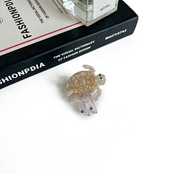 Гейнсборо Заколки для волос из ацетата целлюлозы черепаха коготь, аксессуары для волос для женщин и девочек, светло-серые, 55x45 мм