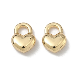 Золотой Подвески из сплава , сердце прелести, стойки покрытие, без кадмия и без свинца, золотые, 14x11x5 мм, отверстие : 4x4.5 мм