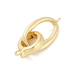 Настоящее золото 18K Латунная обшивка стойки с застежками, долговечный, без свинца и без кадмия, реальный 18 k позолоченный, 29 мм, отверстие : 1.2 мм