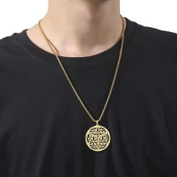 Золотой Звезда Давида из нержавеющей стали подвеска коробка цепи ожерелья для мужчин, золотые, 23.62 дюйм (60 см)