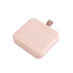 Pink Наборы швейных инструментов, включая швейные иглы, полиэфирная нить, булавки, розовые, 125x110x33 мм